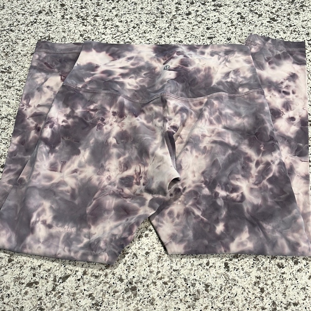 Size 8. Lululemon soft yoga pants.